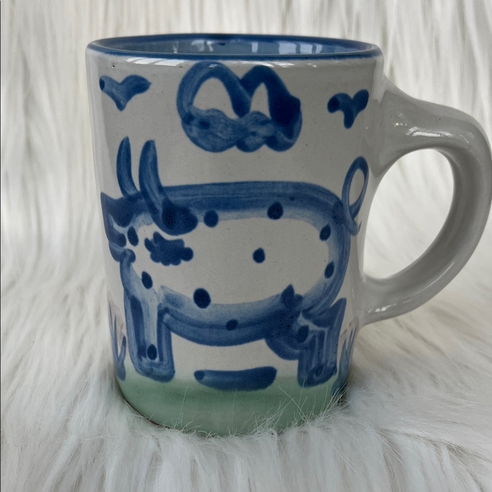 Vintage M.A. Hadley Pottery Pig Coffee Mug